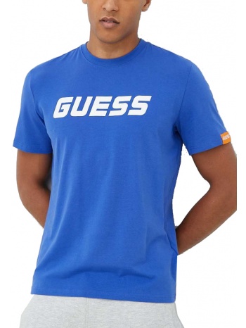 t-shirt guess brent z3ri05j1314 μπλε ρουα σε προσφορά