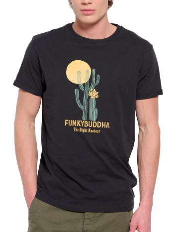 t-shirt funky buddha fbm007-370-04 ανθρακι σε προσφορά