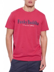 t-shirt funky buddha fbm007-021-04 ροζ