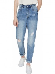 jeans vero moda vmjoana regular tapered 10226057 ανοιχτο μπλε