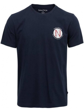 t-shirt nautica v01902 σκουρο μπλε σε προσφορά
