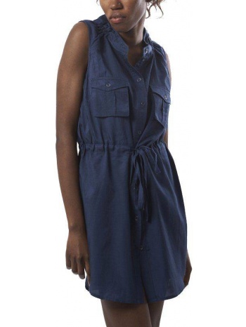 φορεμα dkny με κουμπια konto μπλε (m) σε προσφορά