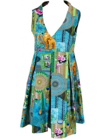 φορεμα made by jk elephant αμανικο μπλε σε προσφορά