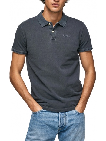 t-shirt polo pepe jeans oliver gd pm541983 ανθρακι σε προσφορά