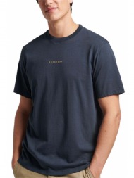 t-shirt superdry sdcd code surplus logo m1011637a σκουρο μπλε