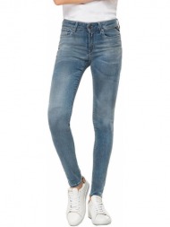 jeans replay new luz skinny hyperflex bio wh689 .000.661 a05 μπλε