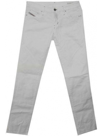 jeans diesel με ραμμενο σχεδιο λευκο σε προσφορά