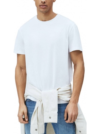t-shirt pepe jeans jim pm507764 λευκο σε προσφορά