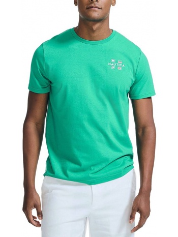 t-shirt nautica v15121 3px πρασινο σε προσφορά
