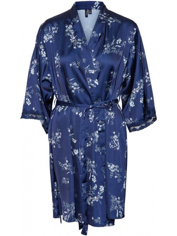 ρομπα vero moda vmsille kimono floral 10254094 σκουρο μπλε σε προσφορά