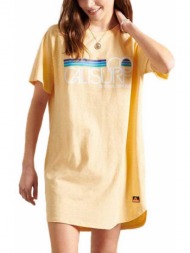 φορεμα superdry cali surf raglan tshirt w8010812a κιτρινο
