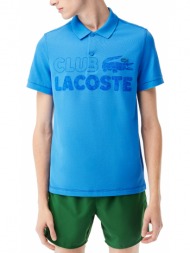 t-shirt polo lacoste ph5452 l99 μπλε ηλεκτρικ