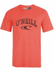 μπλουζα o'neill state t-shirt πορτοκαλι
