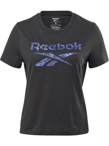 μπλουζα reebok sport modern safari logo t-shirt μαυρη σε προσφορά