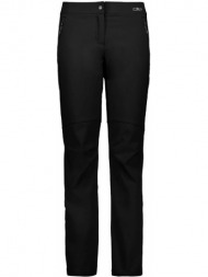παντελονι cmp slim-fit trousers in softshell μαυρο