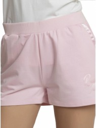 σορτς russell athletic sl satin logo shorts ροζ