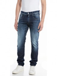 jeans replay anbass slim m914y .000.573 60g 007 σκουρο μπλε