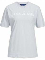 t-shirt jjxx jxpaige print 12206728 ανοιχτο γκρι