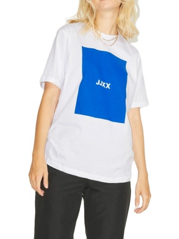 t-shirt jjxx jxamber print 12204837 λευκο/μπλε σε προσφορά
