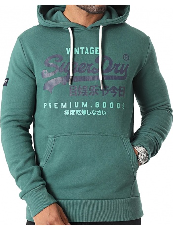 hoodie superdry ovin classic vl heritage m2013126a πρασινο σε προσφορά
