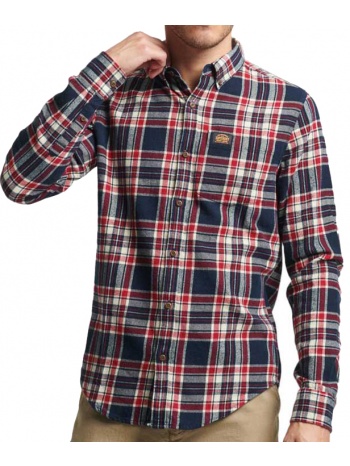πουκαμισο superdry ovin cotton lumberjack καρο m4010727a σε προσφορά