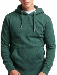 hoodie superdry ovin essential logo m2013110a πρασινο
