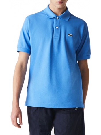 t-shirt polo lacoste l1212 l99 μπλε