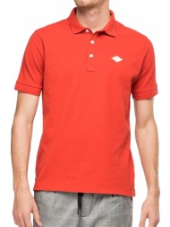 t-shirt polo replay m3070 .000.22696g 814 coral red