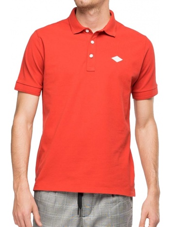 t-shirt polo replay m3070 .000.22696g 814 coral red σε προσφορά