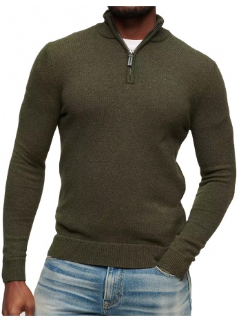 πουλοβερ superdry ovin essential emb knit henley m6110563a σε προσφορά
