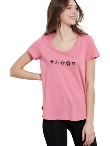 μπλουζα bodytalk ασυμμετρη ροζ σε προσφορά