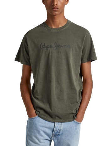 t-shirt pepe jeans jayden pm509098 σκουρο λαδι σε προσφορά
