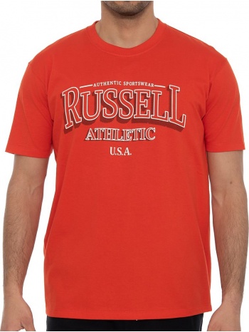 μπλουζα russell athletic shadow s/s crewneck tee κοκκινη σε προσφορά