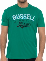 μπλουζα russell athletic established s/s crewneck tee πρασινη