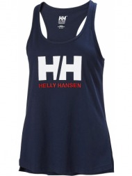 φανελακι helly hansen logo singlet μπλε σκουρο