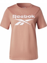 μπλουζα reebok sport identity big logo tee κοραλι