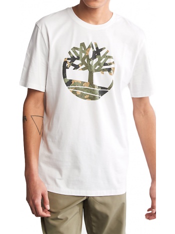 t-shirt timberland tree camo tb0a2mvz λευκο σε προσφορά
