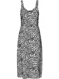 φορεμα vero moda vmeasy strap 10245164 animal print λευκο