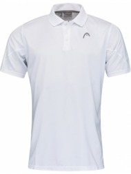μπλουζα head club 22 tech polo shirt λευκη
