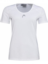 μπλουζα head club 22 tech t-shirt λευκη