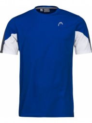 παιδικη μπλουζα head club 22 tech t-shirt boys μπλε ρουα