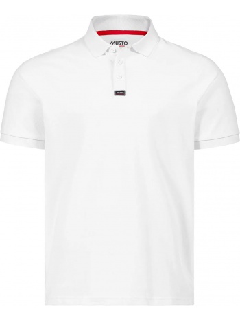 μπλουζα musto essential pique polo shirt λευκη σε προσφορά