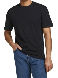 t-shirt jack - jones jjerelaxed 12190467 μαυρο
