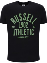 μπλουζα russell athletic bryn s/s crewneck tee μαυρη