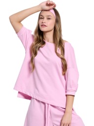 μπλουζα bodytalk crewneck sweater ροζ