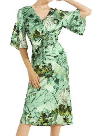 φορεμα guess ariel w2gk23wd8g2 floral πρασινο σε προσφορά
