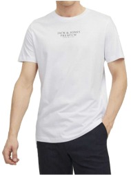 t-shirt jack - jones jprbluarchie 12217167 λευκο