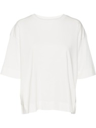t-shirt vero moda vmdidde loose 10301183 λευκο