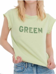 t-shirt funky buddha fbl005-134-04 ανοιχτο πρασινο