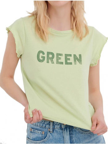 t-shirt funky buddha fbl005-134-04 ανοιχτο πρασινο σε προσφορά